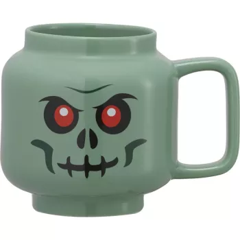 LEGO keraminis puodelis Green Skeleton, didelis