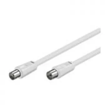 Wentronic Goobay anteninis laidas, 100% ekranuotas, baltas, 3,5 m - Coax kištukas Koax lizdas (50719)