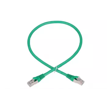 Extralink LAN Patchcord Kat.6 FTP RJ-45 Cat6 0,5 m žalias