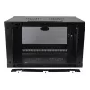 SmartRack 6U žemo profilio siauras sieninis mini stovo korpusas SRW6