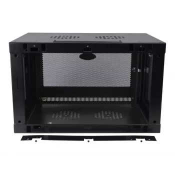 SmartRack 6U žemo profilio siauras sieninis mini stovo korpusas SRW6
