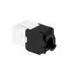 LogiLink NK4066 Keystone modulis RJ45 plokščias juodas/baltas