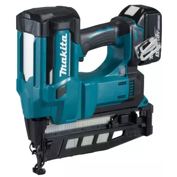 Makita DBN600RTJ vinių ir kabių pistoletas su akumuliatoriumi