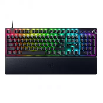 Razer Huntsman V3 Pro žaidimų klaviatūra, laidinė, US, juoda, analoginiai optiniai jungikliai