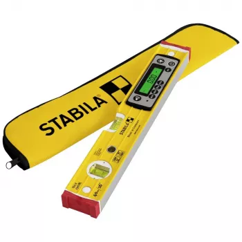 Gulsčiukas skaitmeninis STABILA TECH 196 DL 19830, 40 cm, tikslumas 0,5 mm/m, neslystantis, su dėklu