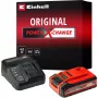 Akumuliatorius EINHELL Power X-Change PXC Starter Kit 18V 4000mAh (MPN 4512159)