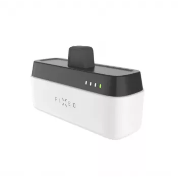 Nešiojamas powerbankas FIXED FIXZEN-5PL-WH, 5000 mAh, USB-C išėjimas 5V/3A, 9V/2.22A, 12V/1.67A, baltas