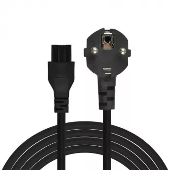 Maitinimo laidas Savio Strom IEC 60320 C5 CEE 7/7 3m juodas C5 mova C tipo