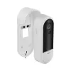 Belaidis durų skambučio garsiakalbis Omajin by Netatmo OVD-01-EU juoda balta