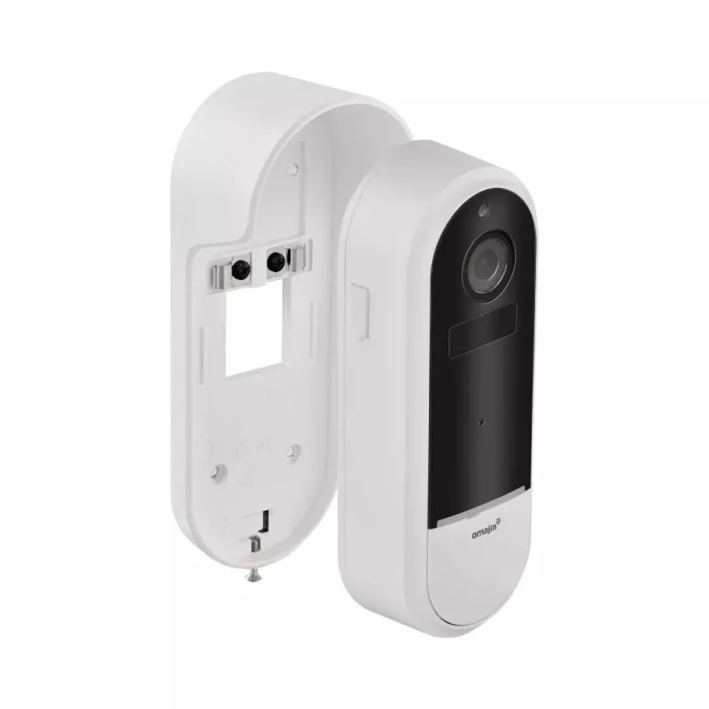 Belaidis durų skambučio garsiakalbis Omajin by Netatmo OVD-01-EU juoda balta