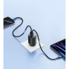 USB ir USB-C 30W GaN greitasis įkroviklis usams CC229 Baltas – LED indikatorius, kompaktiškas dizainas
