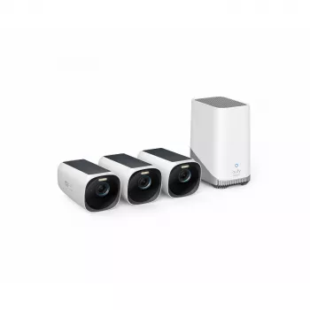 IP stebėjimo kamera Eufy eufyCam S330 (eufyCam 3) 3840×2160, lauko, belaidė, montuojama ant sienos, 135° matymo kampas, 2 krypčių garsas