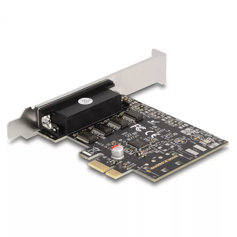 DeLOCK 66324 vidinis RS-232 VGA adapteris PCIe juodas