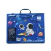 Piešimo ir tapybos rinkinys Extralink Blue Astronaut – 88 vnt. (dažai, teptukai, aksesuarai)