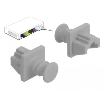 Dulkių dangtelis DeLOCK 86508 RJ-45 10 vnt.