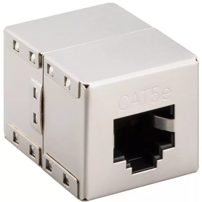Wentronic Goobay CAT 5e RJ45 jungtis/mova – iki 100 MHz tinklams, ekranuota (15027)