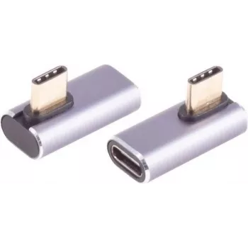 USB-C adapteris ShiverPeaks 14-05036 90° kampu į kairę/dešinę