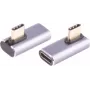 USB-C adapteris ShiverPeaks 14-05036 90° kampu į kairę/dešinę