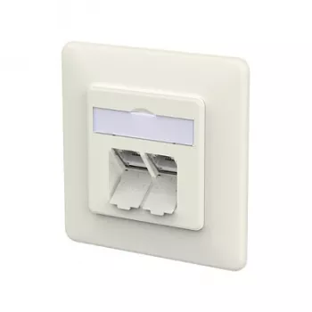 METZ CONNECT jungiamasis lizdas E-DAT C6A LSA++ 2 prievadų UP reinwei