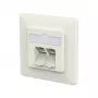 METZ CONNECT jungiamasis lizdas E-DAT C6A LSA++ 2 prievadų UP reinwei