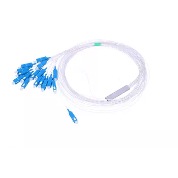 Skaidulinio pluošto skirstytuvas Extralink PLC 1:16 SC/UPC 0,9 mm 1,5 m
