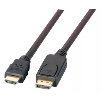 EFB-Elektronik DisplayPort/HDMI laidas Full HD, A-A St-St, 2m, juodas