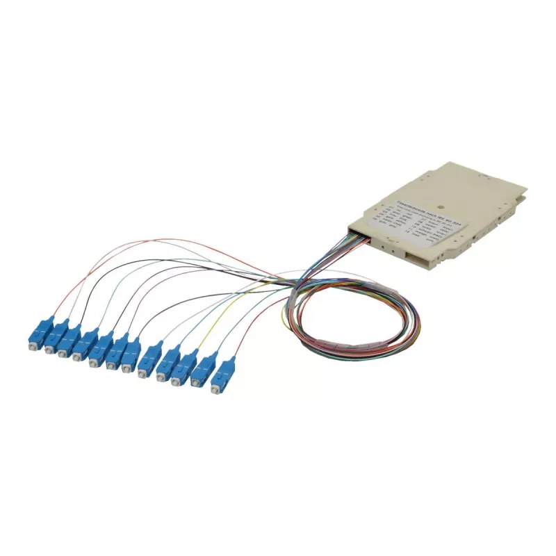 Splaiso kasetė Digitus A-96522-02-UPC-4 su 12 pigtailų SC OM4