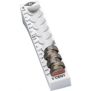 Skaičiavimo lenta WEDO 5 CENT šviesiai pilka 160 700537 – mokomoji abakų tipo lenta