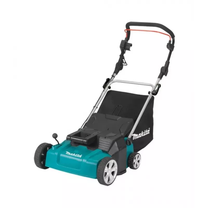 Makita UV3600 vertikutorius 1800 W 40 L Juoda, Žydra