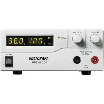 Laboratorinis maitinimo šaltinis Voltcraft PPS-16005 1–36V DC, 0–10A