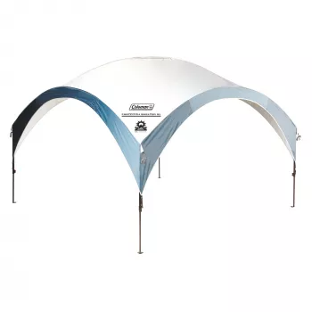 FastPitch Event Shelter XL paviljonas sidabrinė/tamsiai mėlyna, 4,5 x 4,5 m