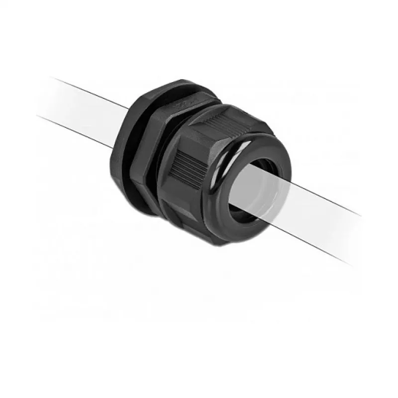 Kabelio įvadas DeLOCK 60365 Juodas Plastikinis 2 vnt.