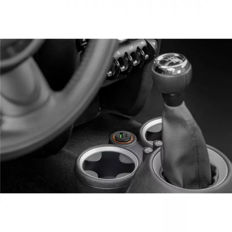 Automobilinis įkroviklis Goobay 59521 universalus juodas USB-C PD 27W greitasis įkrovimas