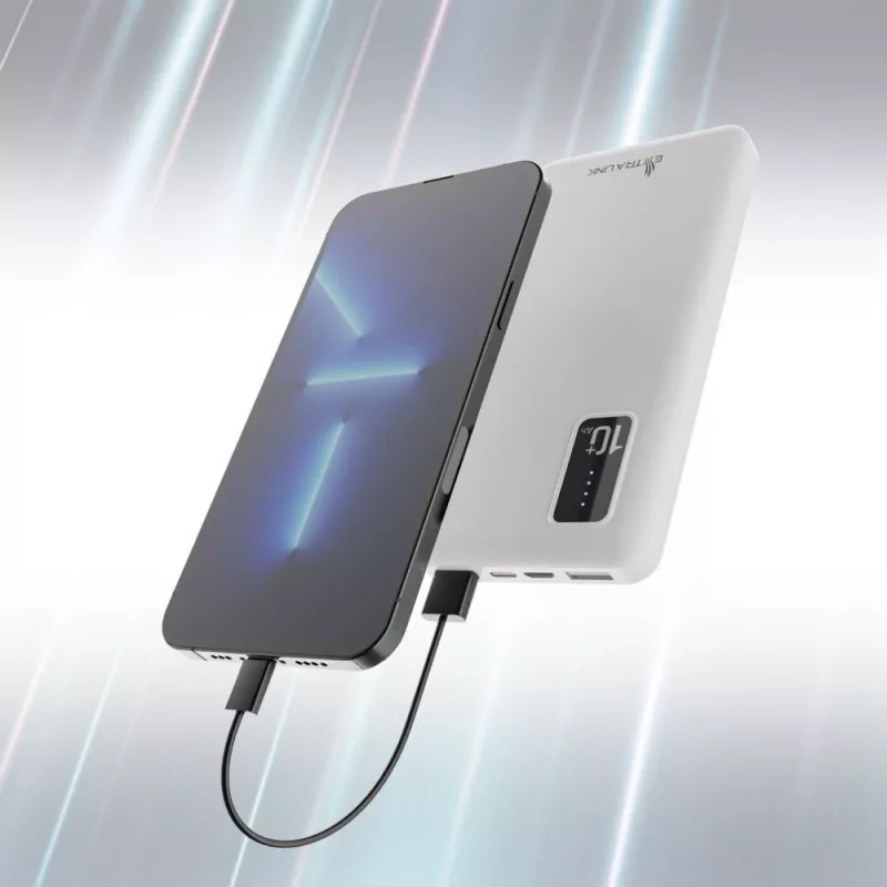 Nešiojamas išorinis akumuliatorius Extralink EPB-098W 10000mAh