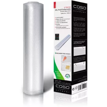 Caso XXL profesionali folijos ritinėlis 01224 | 40 cm x 1000 cm | briaunotas