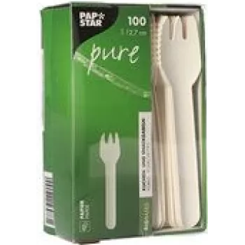 Papstar 88239 Baltas vienkartinis stalo įrankis