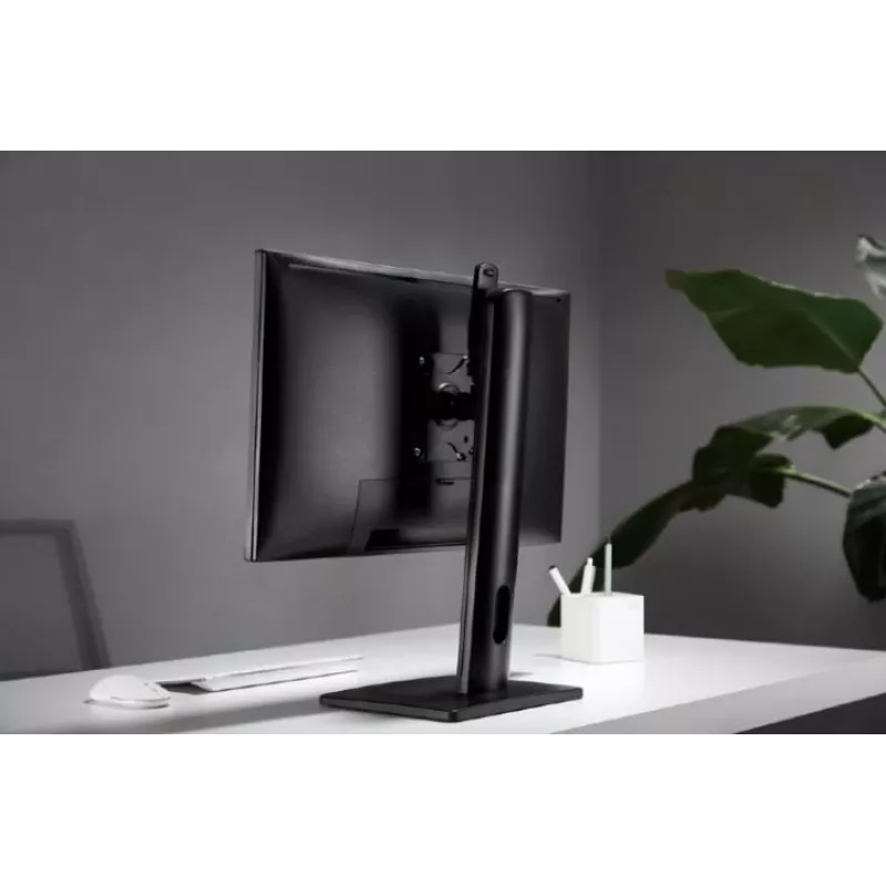Gembird MS-D1-01 reguliuojamo aukščio monitoriaus stovas, juodas