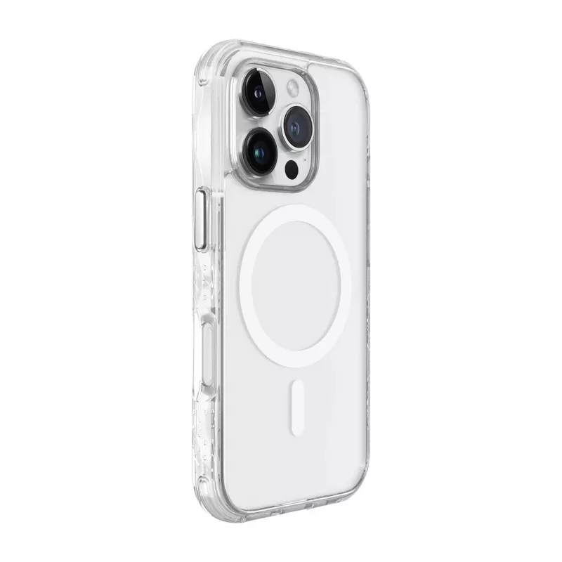 Apsauginis dėklas LAUT CRYSTAL MATTER X, skirtas iPhone 16 Pro Max, permatomas, PC+TPU, tinka 6,7 colio