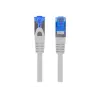 Tinklo kabelis LANBERG Cat6a S/FTP PCF6A-10CC-0300-S RJ-45 3 m Pilka, LSZH, 500 MHz, CCA, Ø6 mm