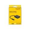USB Type-C adapteris DeLOCK 66644 Gigabit LAN su Power Delivery