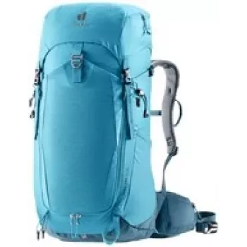 Kuprinė DEUTER Trail Pro 34 SL – 34 L moteriška žygių kuprinė, lengva ir patvari, lagūna-atlantas