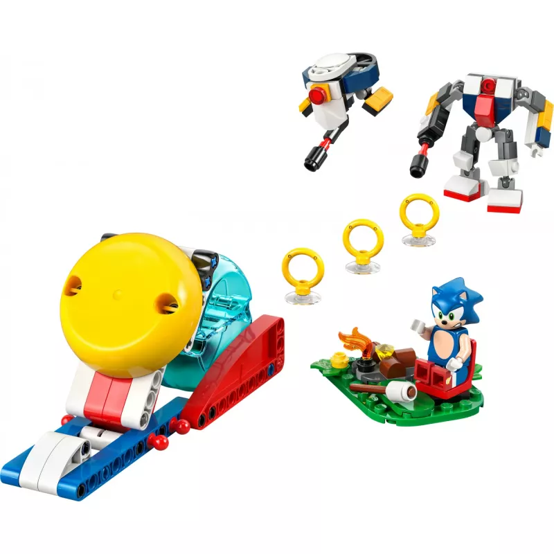 Konstruktorius LEGO Sonic the Hedgehog 77001 Stovyklavietės susirėmimas, 177 dalių, 1 minifigūrėlė, nuo 7 metų