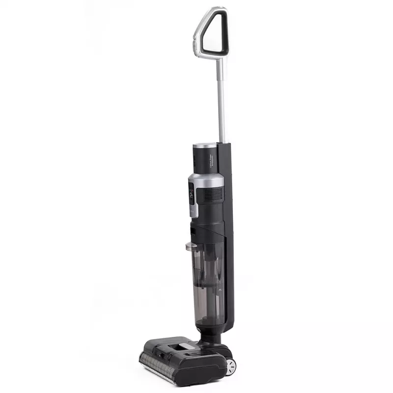 Jimmy HW9 Pro Max belaidis dulkių siurblys ir šlapias valymas | 460 W | 21,6 V | Veikimo laikas iki 40 min | Juodas/Sidabrinis