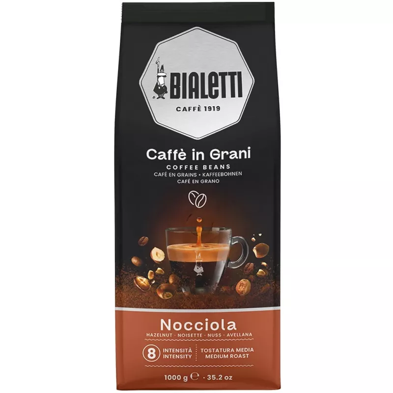 Bialetti Esperto Grani lazdyno riešutų kavos pupelės 1 kg