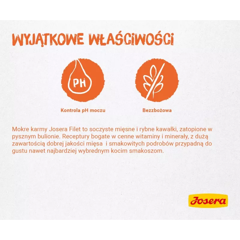 JOSERA Chicken Filet – šlapias kačių ėdalas – 70 g