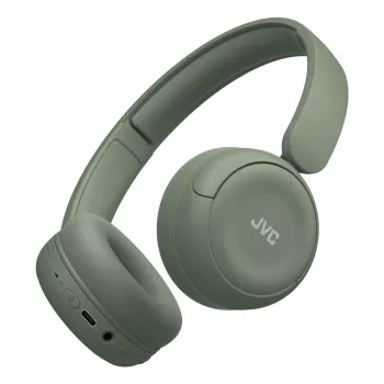 Ausinės JVC HA-S59W belaidžiai ir laidiniai, ausinė juosta, Muzika/Kasdienis naudojimas, USB Type-C, Bluetooth, Žalia
