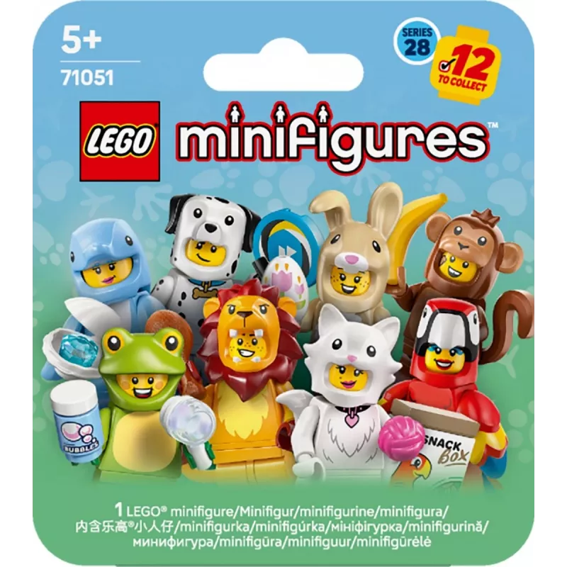 LEGO Minifigūrėlės 71051 Gyvūnų serija 28 (DĖŽUTĖ)