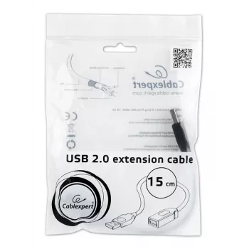 USB 2.0 ilginimo laidas AM-AF 0,15 m GEMBIRD