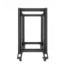 Lanberg atviras stovas 19 inch 18U 600x800 mm juodas