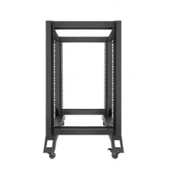 Lanberg atviras stovas 19 inch 18U 600x800 mm juodas
